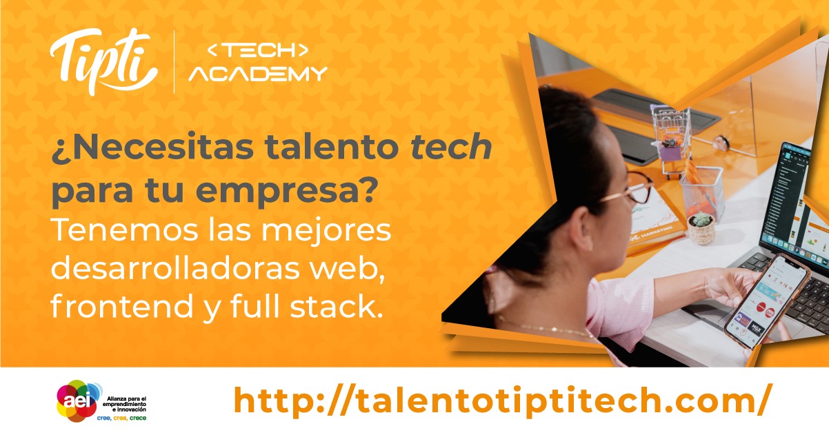 Tipti lanza bolsa de empleo con Talento Femenino Tech