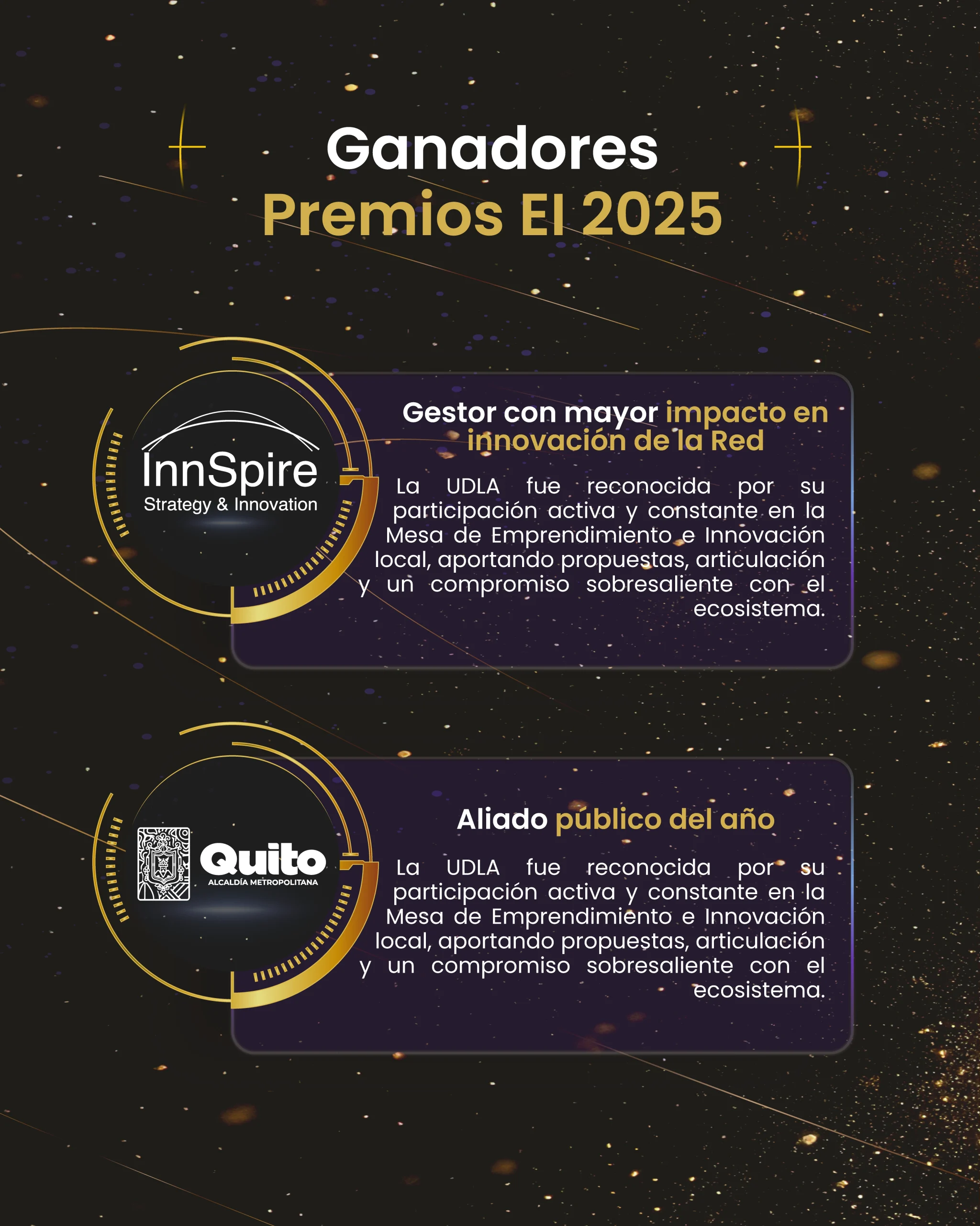 Ganadores de Premios Ei 2025, lámina 4 de 9