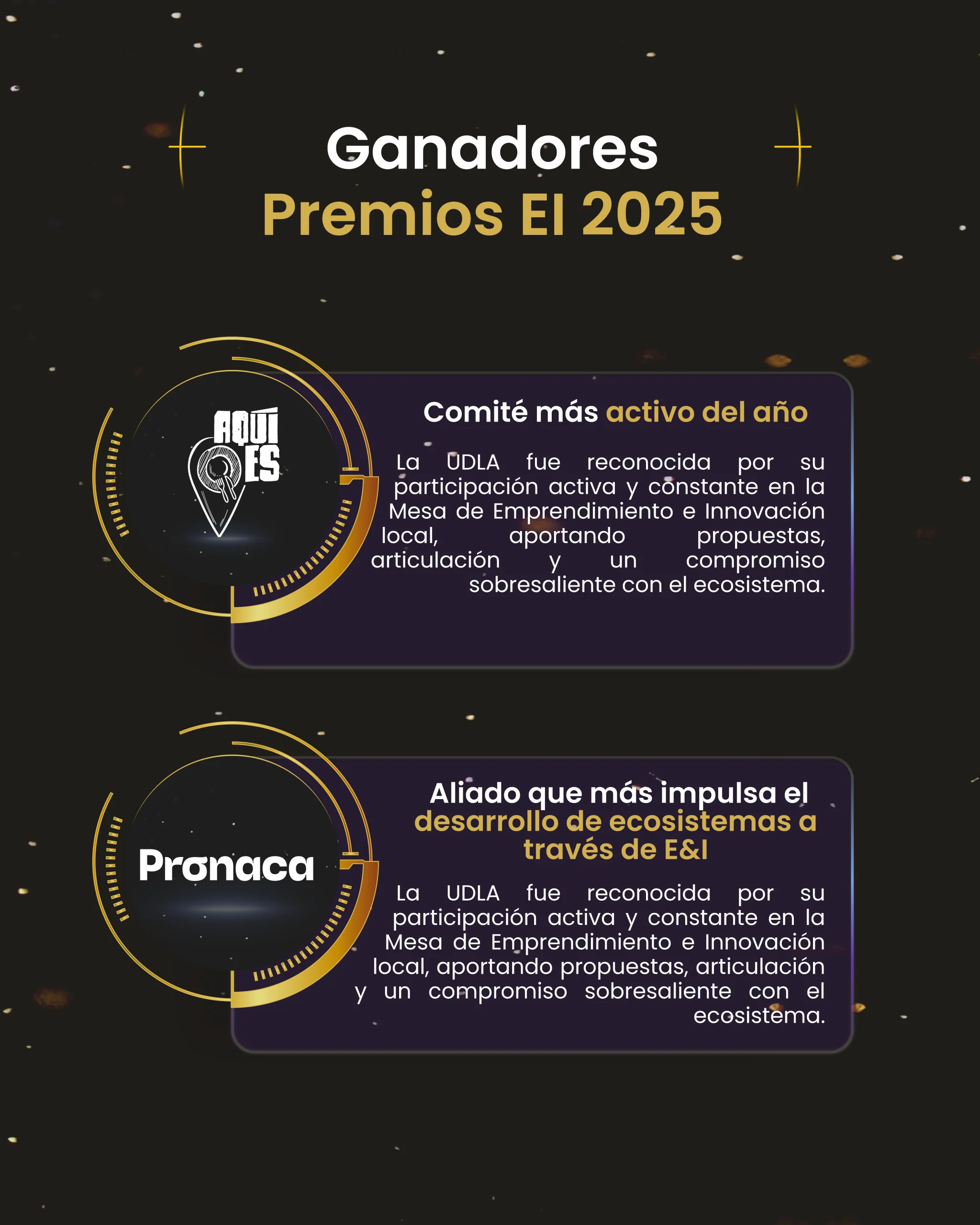 Ganadores de Premios Ei 2025, lámina 7 de 9
