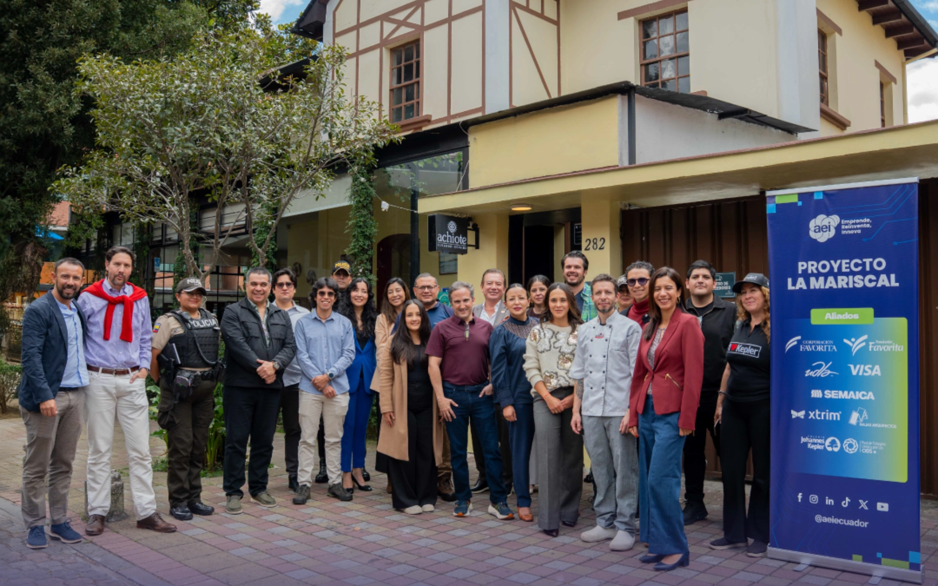 Comunidad y actividad económica en el sector de La Mariscal, Quito
